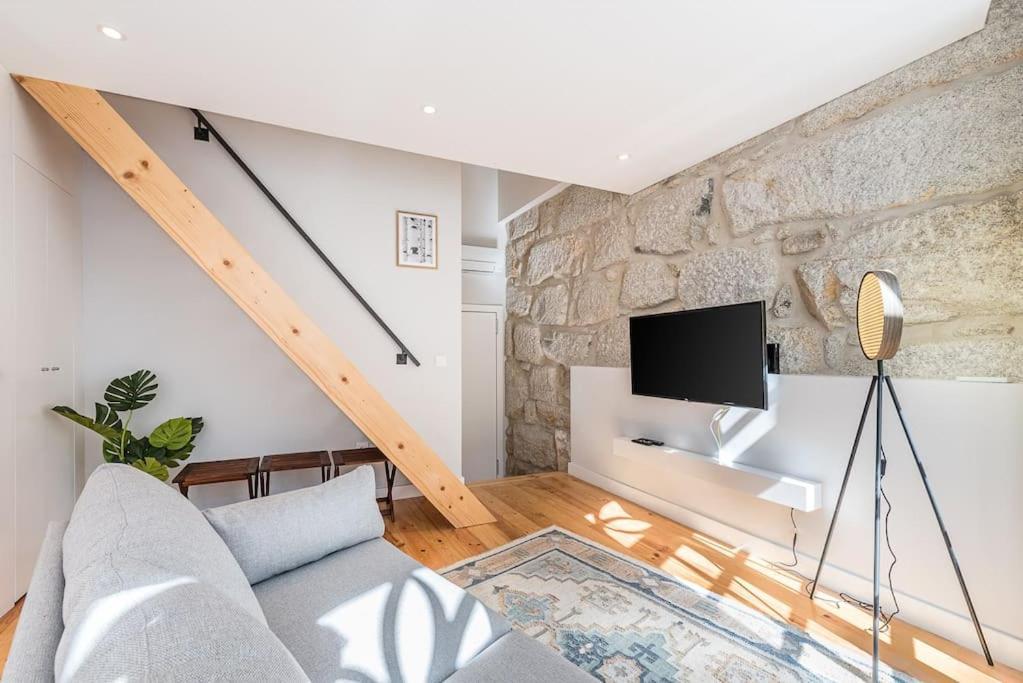 Ferienwohnung Cedofeita Balcony Porto Exterior foto