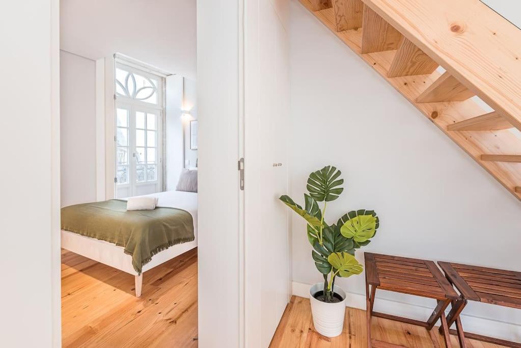 Ferienwohnung Cedofeita Balcony Porto Exterior foto