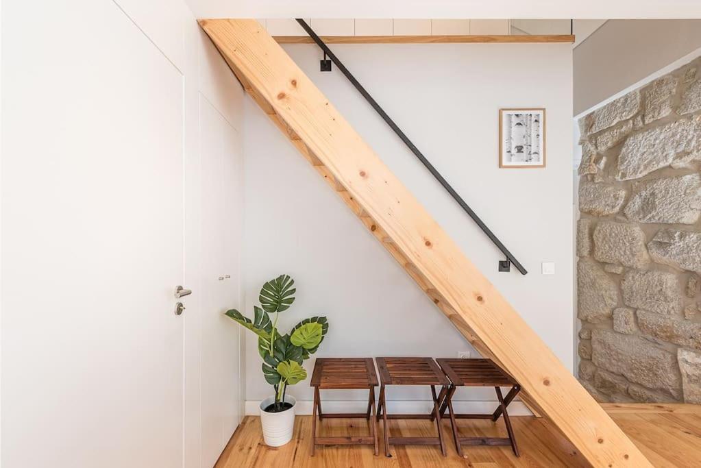 Ferienwohnung Cedofeita Balcony Porto Exterior foto